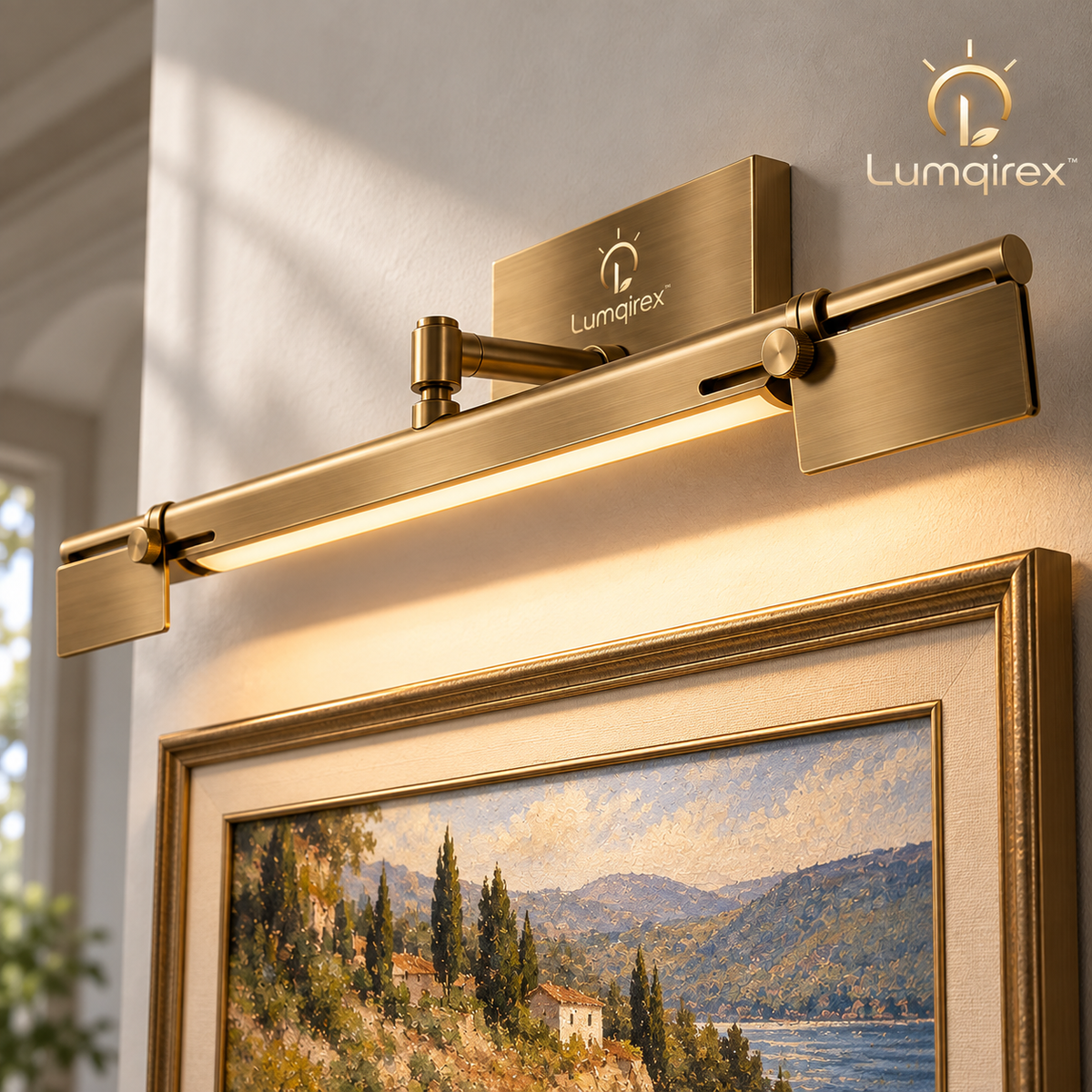 Lumqirex™ Solstice Twin-Wing Floor Lamp