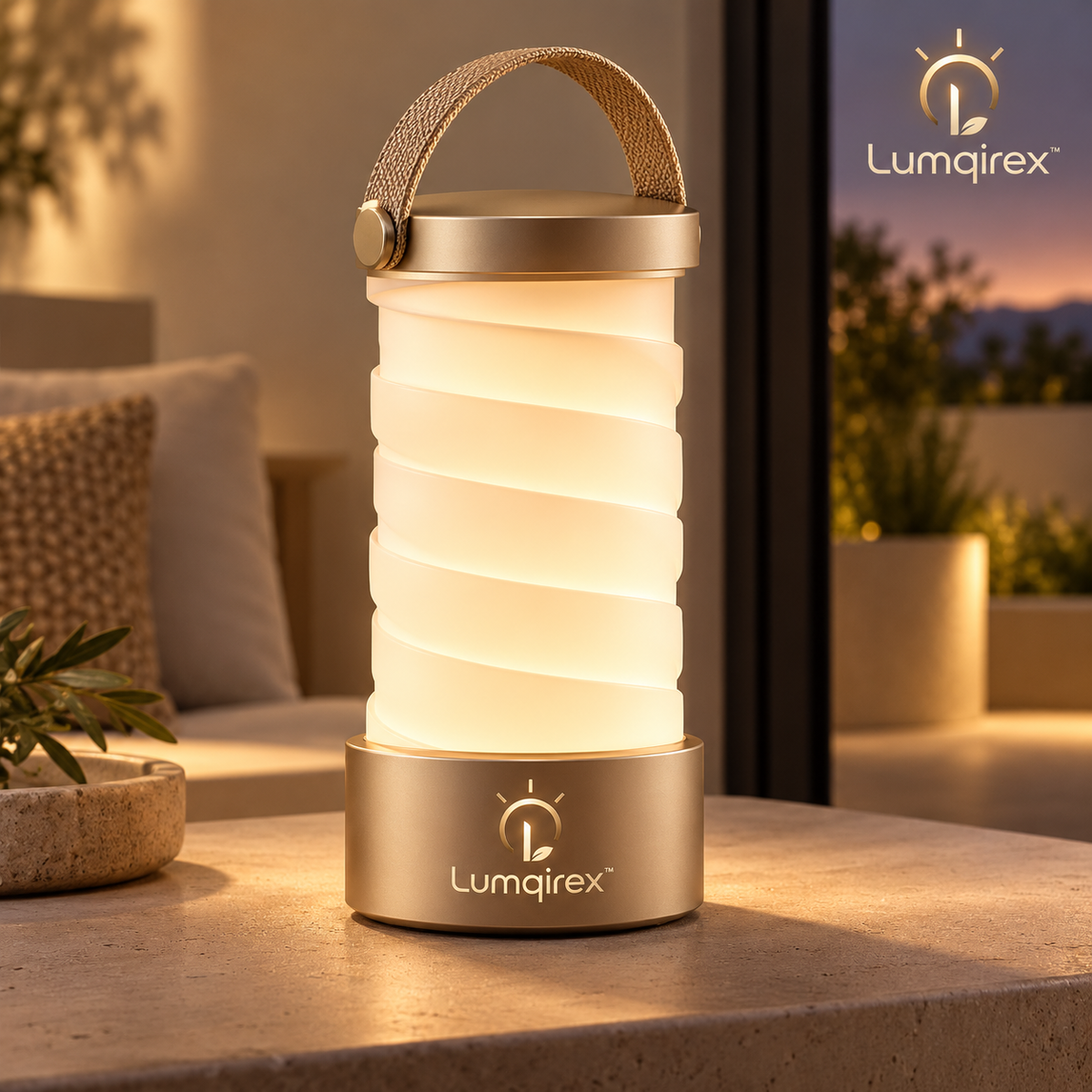 Lumqirex™ HavenWeave Portable Lantern