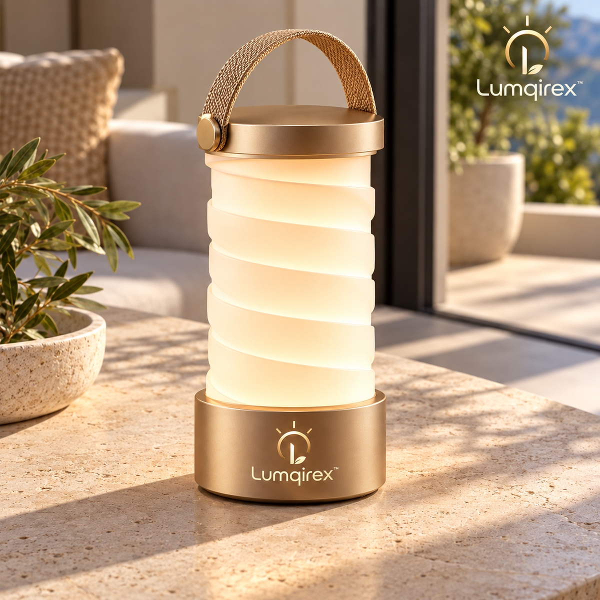 Lumqirex™ HavenWeave Portable Lantern