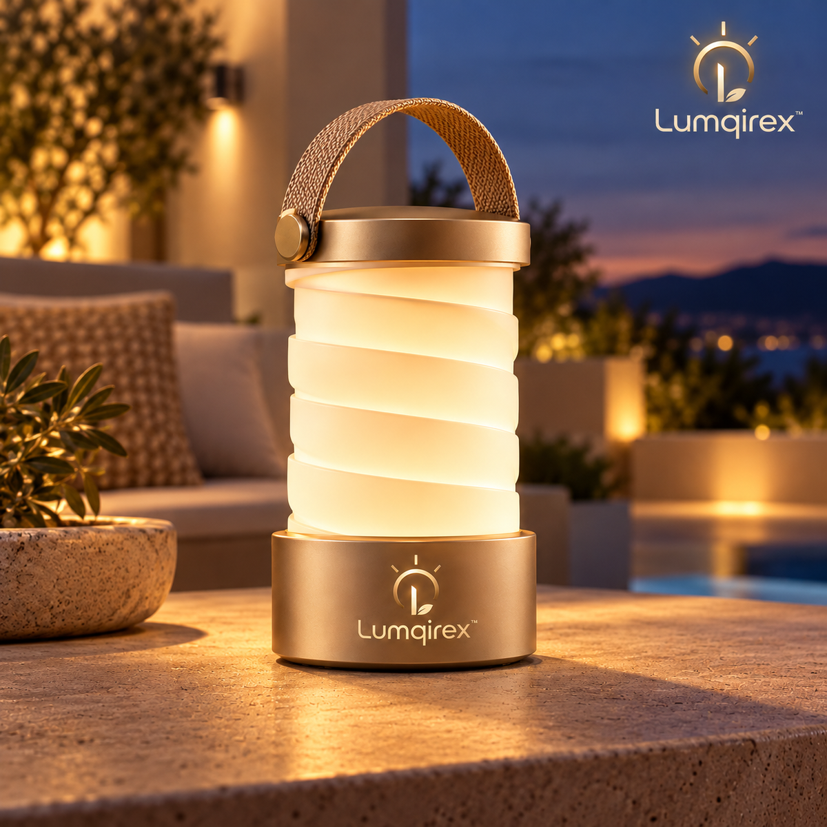 Lumqirex™ HavenWeave Portable Lantern