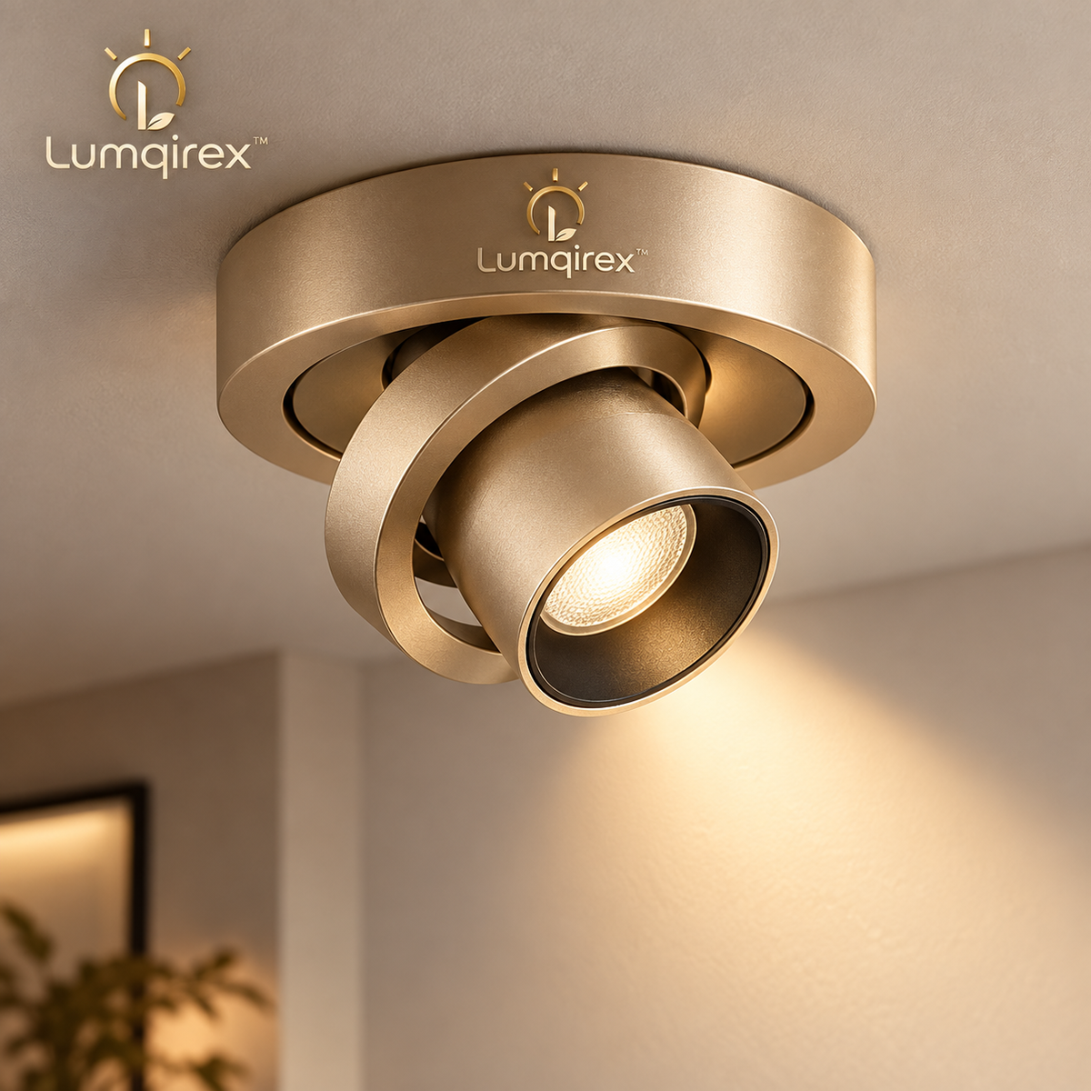 Lumqirex™ OrbitFocus Ceiling Spotlight