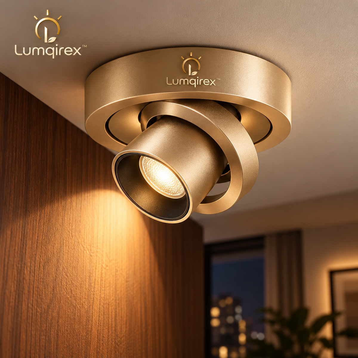 Lumqirex™ OrbitFocus Ceiling Spotlight