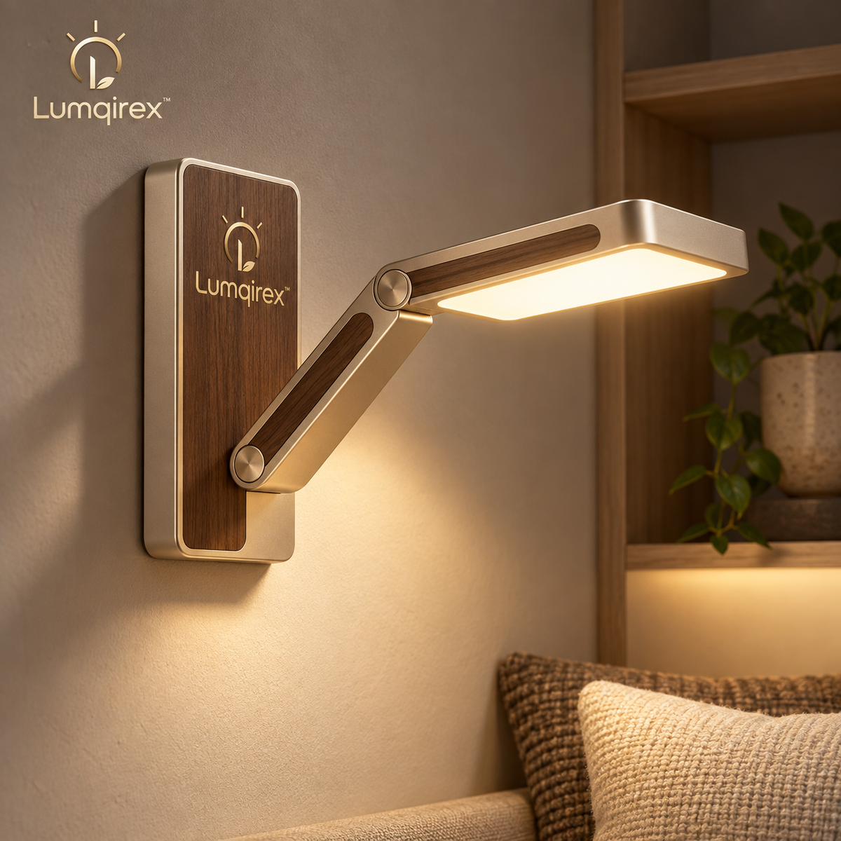 Lumqirex™ MirrorMuse Dual-Panel Vanity Light