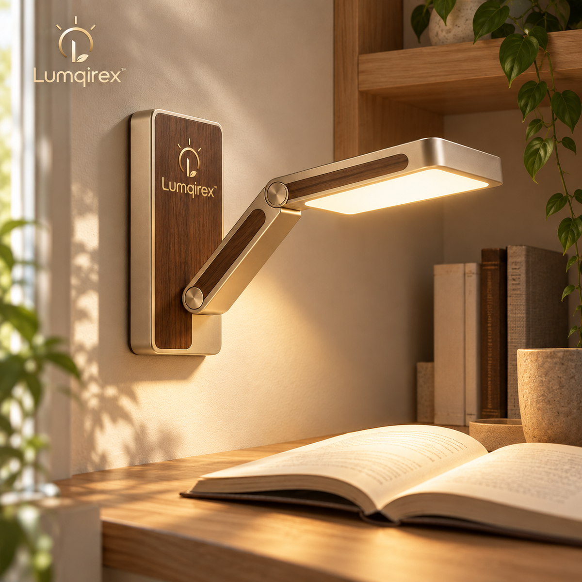 Lumqirex™ MirrorMuse Dual-Panel Vanity Light